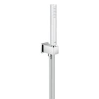 GROHE Stangenbrause-Set Euphoria Cube Stick, Wandhalterset mit einer Strahlart