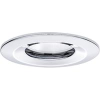 Paulmann,LED Einbaustrahler dimmbar IP65 rund Chrom Coin Slim 6,8W