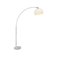 Brilliant Staande lamp Vessa 92940/75 Chroom, Wit E27