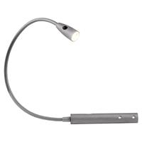 Heitronic Berta 27745 LED-bedlamp 1.5 W Warm-wit Zilver