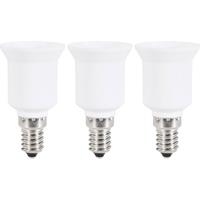 Renkforce 97029c81h Lampfitting-adapter E14 naar E27 Set van 3 230 V 75 W