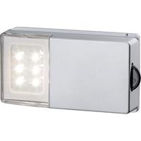 Paulmann SnapLED LED-kastlamp met glijschakelaar LED LED vast ingebouwd 0.33 W Warmwit Zilver