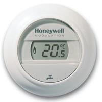 Honeywell Round kamerthermostaat verwarmen/koelen 24V Modulation wit T87HC2011