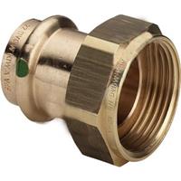 Sanpress Verschraubung 2263, flachdichtend, IG 15 mm x 1/2' - Viega
