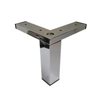 Meubelpootjes Chromen design poot 15 cm