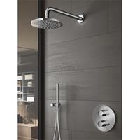 Hotbath Get Together complete thermostatische douche-inbouwset Buddy met 2-weg-omstel, chroom