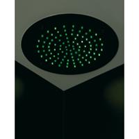 Hotbath Mate M116 hoofddouche rond 38cm met led verlichting geborsteld nikkel