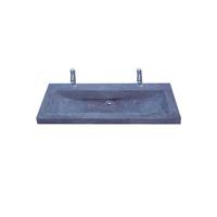 Wasblad Trend Stone 100x47x5cm Natuursteen (met 2 kraangaten)