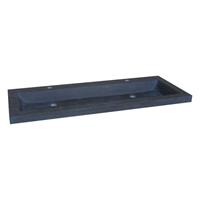 Wasblad Trend Stone 120x47x5cm Natuursteen (met 2 kraangaten)