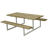 Trendyard Picknicktafel Hout en Staal Basic Geimpregneerd Hout