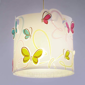 Lenteachtige hanglamp Butterfly