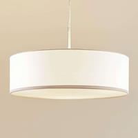 Lindby Hängeleuchte Sebatin, 40 cm, weiß