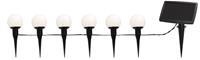 Best Season combo LED Solar-lichtketen met 6 Solar-ballen