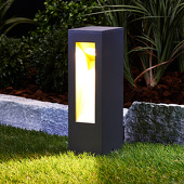 Lampenwelt Elegante led-sokkellamp Jenke