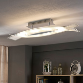Lindby LED-Deckenlampe Elina aus Glas
