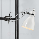 Nordlux Glanzende klemlamp Clone wit