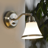 Lampenwelt Klassiek aandoende wandlamp Marita