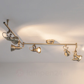 Lindby Sechsflammige LED-Deckenlampe Perseas, GU10 LED