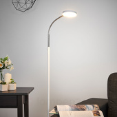 Lindby Milow - LED-Stehlampe mit Schwanenhals