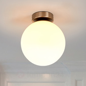 Lampenwelt Ronde badkamer plafondlamp Lennie