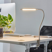 Lampenwelt LED-klemlamp Lionard