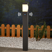 Lampenwelt Moderne LED padlamp Kiran met bewegingsmelder