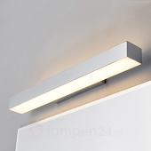 Lampenwelt Kiana - Chromen wandlamp met LED