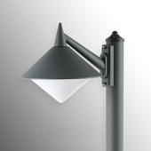 LCD Robuuste padlamp Liara zeewatervast grafiet