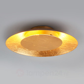 Lindby LED-Deckenleuchte Keti in Goldoptik, Ø 34,5 cm