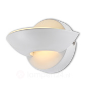 home24 Globo Lighting LED-Wandleuchte Sammy Modern Weiß Metall 17x11 cm (BxH) inkl. Leuchtmittel