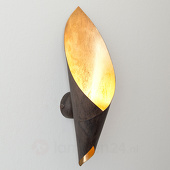 J. Holländer Fiaccola Piccolo - wandlamp in zwartbruin