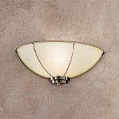 ORION Champagnekleurige wandlamp Galina