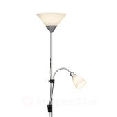 Brilliant Spari - LED vloerlamp met Leeslamp