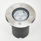 Lucande IP67 - LED-Bodeneinbauleuchte Ava, rund