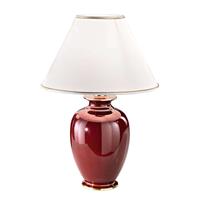 Kolarz Tafellamp Bordeaux, hoogte 43 cm, diameter 30 cm