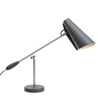 Northern Birdy - retro tafellamp, grijs