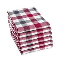 Theedoek Carré Anthracite (6 stuks)