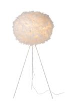 Lucide GOOSY SOFT Vloerlamp E27 Ø50cm H142cm Wit