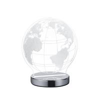 Met 3D-effect - LED tafellamp Globe, verstelb.