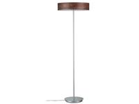 Paulmann,LED Stehlampe Neordic Liska Holz dunkel/Chrom matt