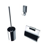 Geesa Aim accessoires pack 918408-918411-918413-02+borstel, chroom