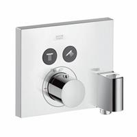 Axor showerselect inbouwthermostaat m stopkranen v. 2 douchefuncties incl. porter en fixfit, chroom