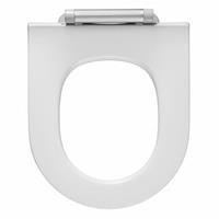 Pressalit Projecta d solid pro polygiene closetzitting softclose zonder deksel wit 1007011-dg4925