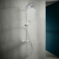 Showerpipe Axor Montreux chrom mit Thermostat und Hebelgriff-'41062090' - Hansgrohe