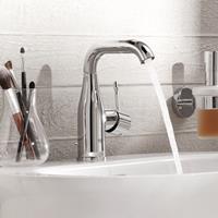 Grohe Essence eengreeps wastafelkraan geborsteld Hard Graphite