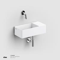 Clou New Flush 3 fontein met voorbewerkt kraangat aluite CL/03.13430