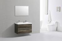 Lambinidesigns Trend Line Compact badmeubel greeploos 100cm century oak
