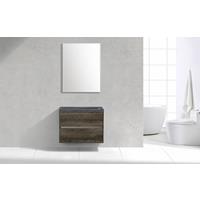Lambinidesigns Trend Stone Compact badmeubel greeploos 80cm Century Oak