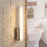 lampenwelt Smalle LED wandlamp Julie, IP44