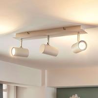 Lindby Dreiflammige LED-Deckenlampe Iluk in Weiß